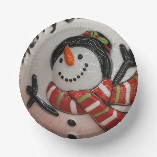 Snowman ball papieren kommen (Voorkant)