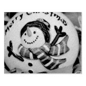 Snowman ball rubberstempel (Afrduk)