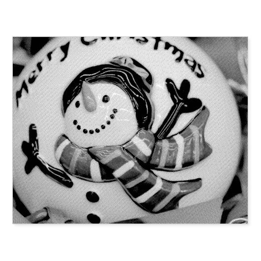 Snowman ball rubberstempel (Afrduk)