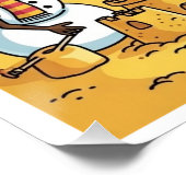 Snowman Beach Bash Perfect Poster (Hoek)