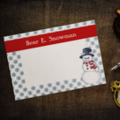 Snowman Beer Post It Notes