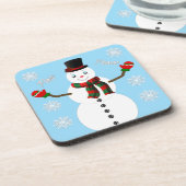 Snowman  bier onderzetter (Linkerzijde)