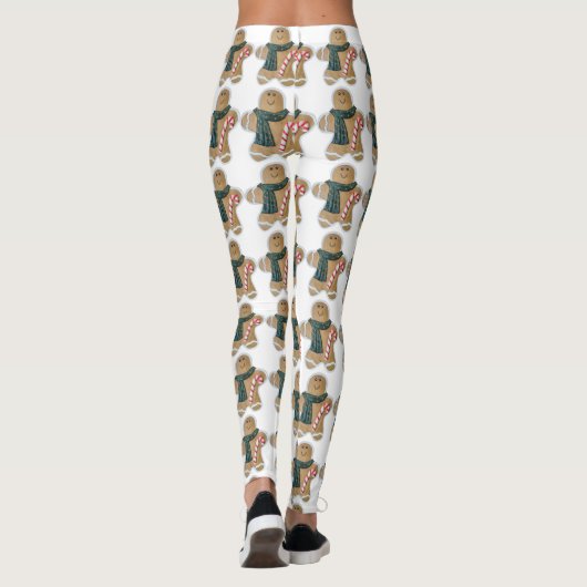Snowman biscuit leggings (Achterkant)