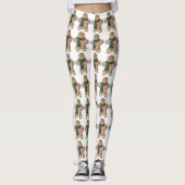 Snowman biscuit leggings (Voorkant)