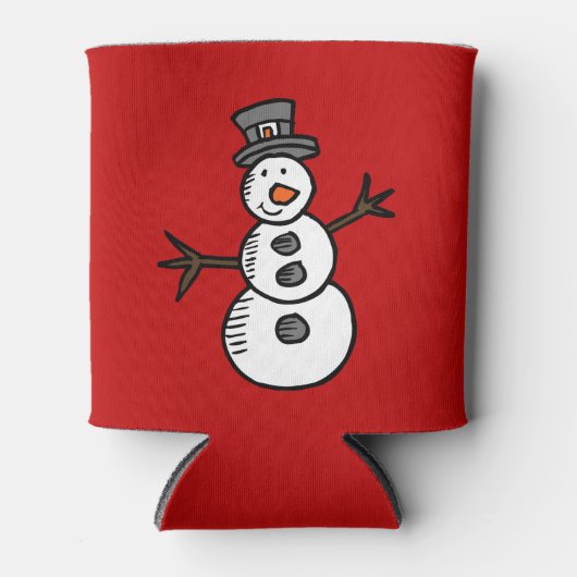 Snowman Blikjeskoeler (Voorkant)