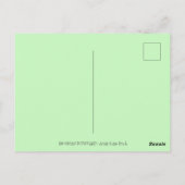 SNOWMAN BODYGUARD, CHRISTMAS CARDINAL REDBIRD BRIEFKAART (Achterkant)