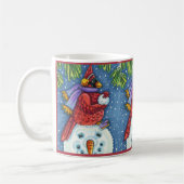 SNOWMAN BODYGUARD, CHRISTMAS CARDINAL REDBIRD KOFFIEMOK (Links)