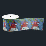 SNOWMAN BODYGUARD, CHRISTMAS CARDINAL REDBIRD SATIJNEN LINT<br><div class="desc">GEWAPEN MET SNOWBALLEN. HUMOROUS CARDINAL RIBBON *Pas ... Pakketten aan die overeenkomen met Susan Brack-Design</div>