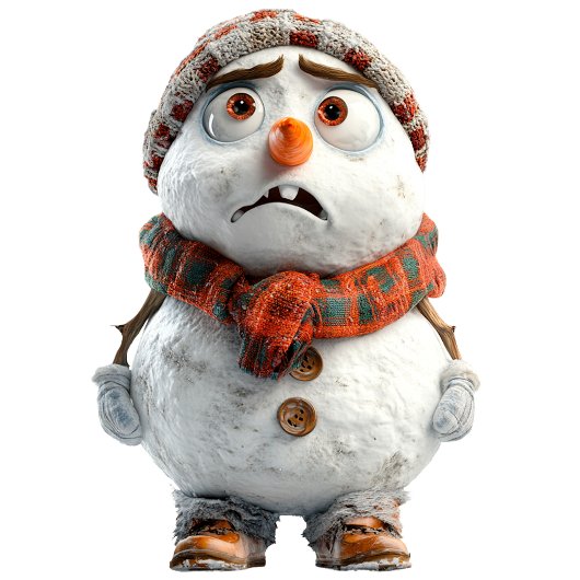 Snowman Boy's Hoodie