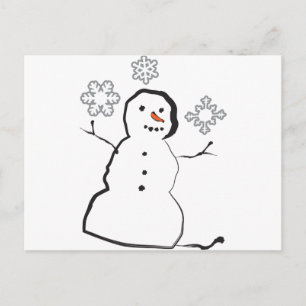 Snowman Briefkaart
