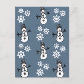 Snowman Briefkaart (Voorkant)