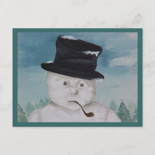 Snowman Briefkaart
