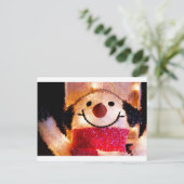 SNOWMAN BRIEFKAART (Staand voorkant)