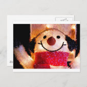 SNOWMAN BRIEFKAART (Voorkant / Achterkant)