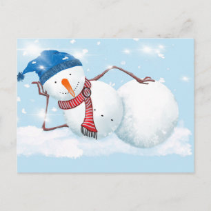 Snowman Briefkaart