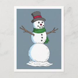 Snowman Briefkaart
