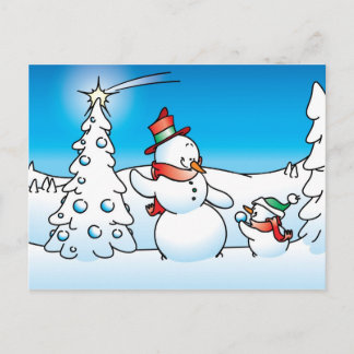 Snowman Briefkaart