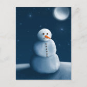 Snowman Briefkaart (Voorkant)