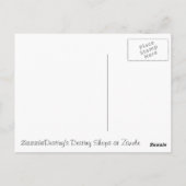 Snowman Briefkaart (Achterkant)