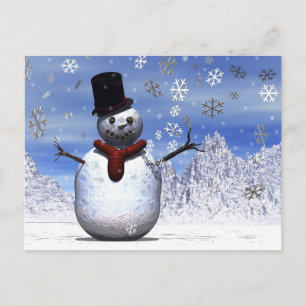 Snowman Briefkaart