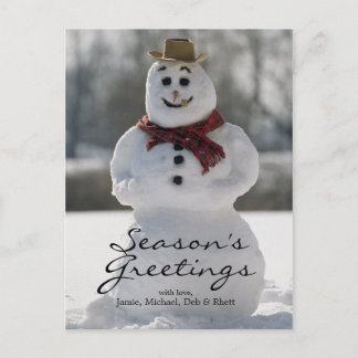 Snowman Briefkaart