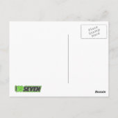 Snowman Briefkaart (Achterkant)