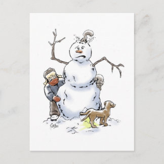 Snowman Briefkaart