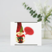 Snowman Briefkaart (Staand voorkant)