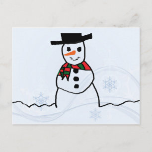 Snowman Briefkaart
