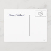 Snowman Briefkaart (Achterkant)