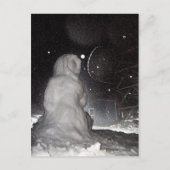 snowman briefkaart (Voorkant)