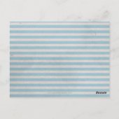 SNOWMAN BRIEFKAART (Achterkant)