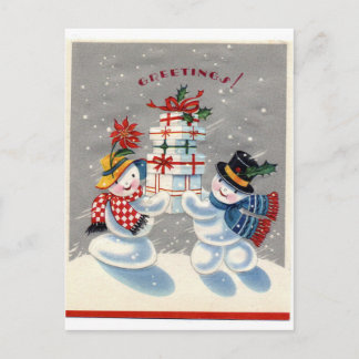Snowman Briefkaart