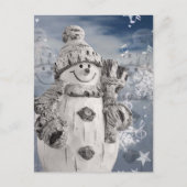 Snowman Briefkaart (Voorkant)