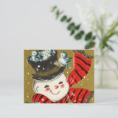 Snowman | BRIEFKAARTEN (Staand voorkant)