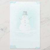 Snowman Briefpapier (Voorkant)