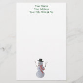 Snowman Briefpapier (Voorkant)