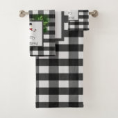 Snowman Buffalo-handdoekset Bad Handdoek (Insitu)