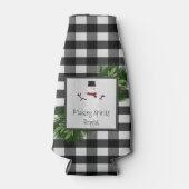 Snowman Buffalo Pset Bottle Cooler (Voorkant)