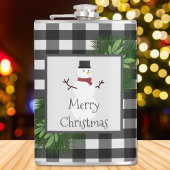 Snowman Buffalo Spelkolf Heupfles