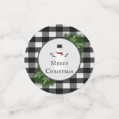 Snowman Buffalo-speltafel-Confetti Confetti (Kleine voorkant)