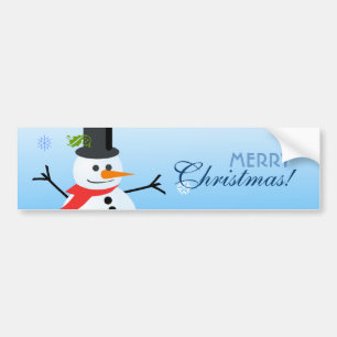 Snowman Bumpersticker