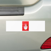 Snowman Bumpersticker (Op auto)