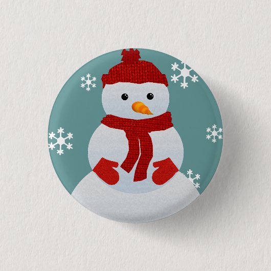 Snowman Button (Voorkant)
