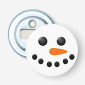 Snowman Button Flesopener (Voorkant)