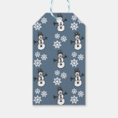 Snowman Cadeaulabel (Voorkant)