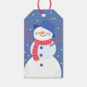 Snowman Cadeaulabel (Voorkant)