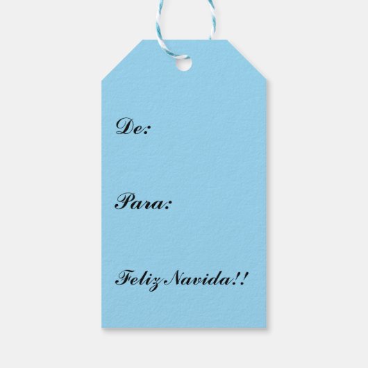 snowman cadeaulabel (Achterkant)