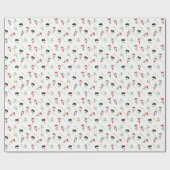 Snowman Cadeaupapier (Vlak)