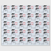 Snowman Cadeaupapier (Vlak)
